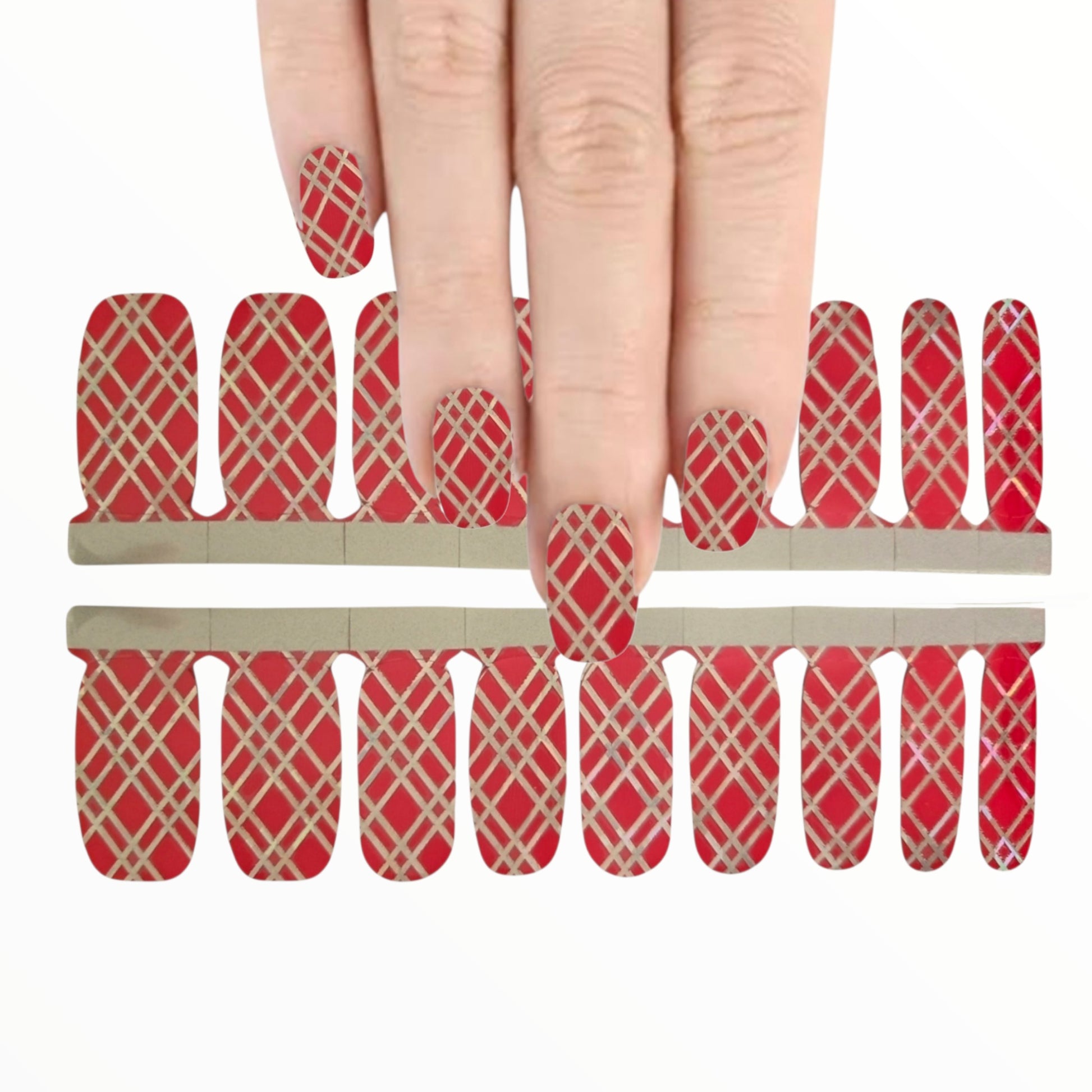 Wrapping paper | Nail Wraps | Nail Stickers | Nail Strips | Gel Nails | Nail Polish Wraps - Nailfordable