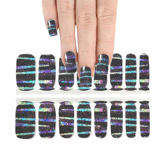 Galaxy path | Nail Wraps | Nail Stickers | Nail Strips | Gel Nails | Nail Polish Wraps - Nailfordable