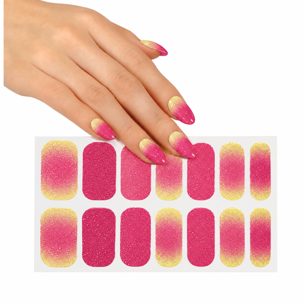 Pink dimension | Nail Wraps | Nail Stickers | Nail Strips | Gel Nails | Nail Polish Wraps - Nailfordable