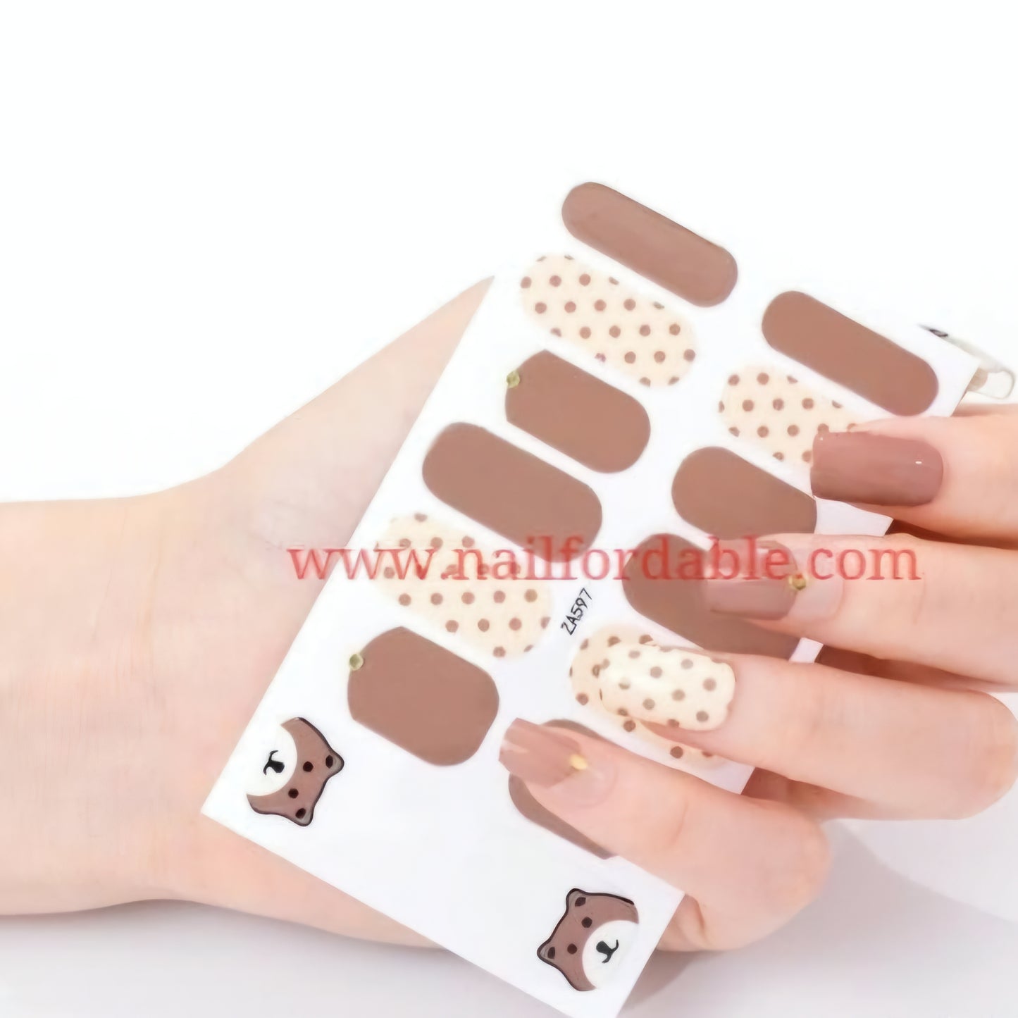 Yogi Bear | Nail Wraps | Nail Stickers | Nail Strips | Gel Nails | Nail Polish Wraps - Nailfordable