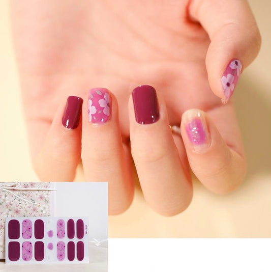 Flowers of Spring | Nail Wraps | Nail Stickers | Nail Strips | Gel Nails | Nail Polish Wraps - Nailfordable