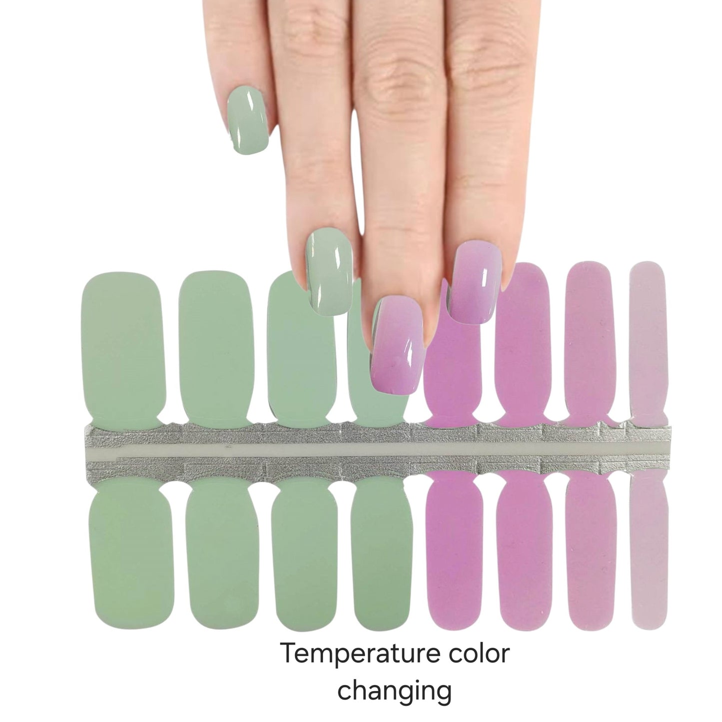 Color changing - Mint to Pink