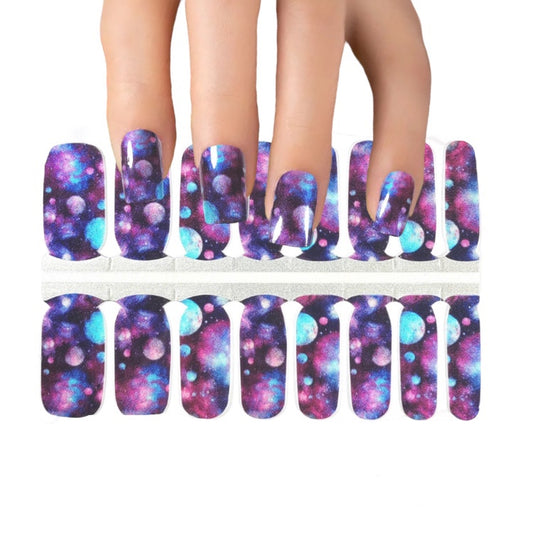 Planets | Nail Wraps | Nail Stickers | Nail Strips | Gel Nails | Nail Polish Wraps - Nailfordable