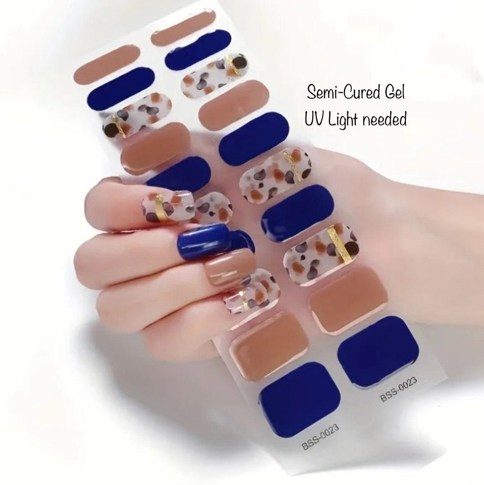 Simply Abstract | Nail Wraps | Nail Stickers | Nail Strips | Gel Nails | Nail Polish Wraps - Nailfordable