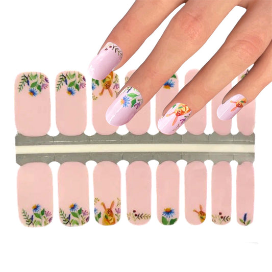 Hop into Easter | Nail Wraps | Nail Stickers | Nail Strips | Gel Nails | Nail Polish Wraps - Nailfordable