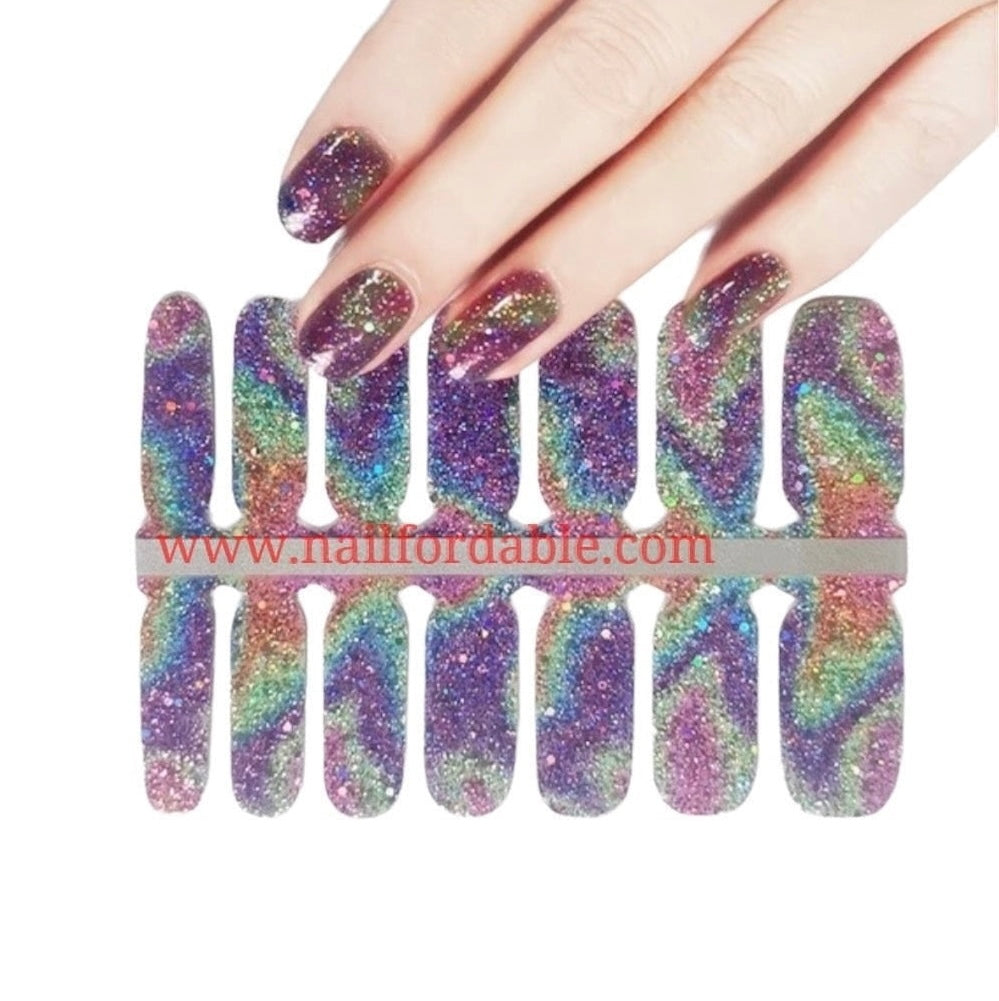 Boreal trip | Nail Wraps | Nail Stickers | Nail Strips | Gel Nails | Nail Polish Wraps - Nailfordable