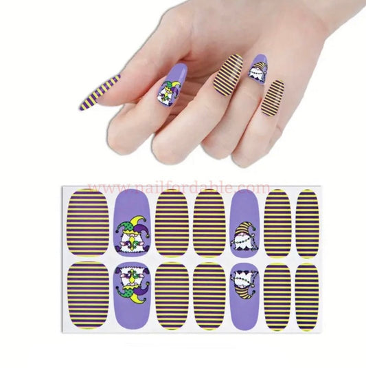 Leprechauns | Nail Wraps | Nail Stickers | Nail Strips | Gel Nails | Nail Polish Wraps - Nailfordable