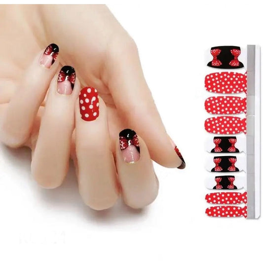Disney - Minnie | Nail Wraps | Nail Stickers | Nail Strips | Gel Nails | Nail Polish Wraps - Nailfordable