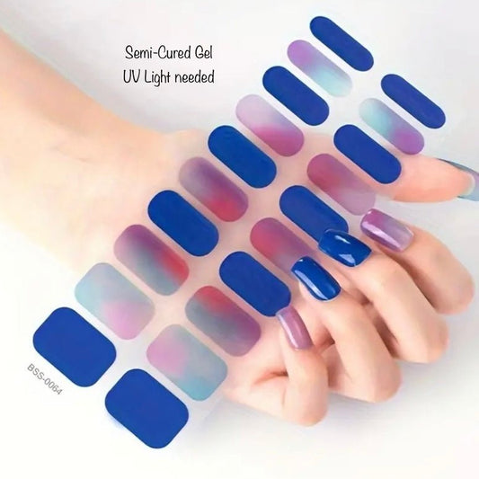 Shades in the sky | Nail Wraps | Nail Stickers | Nail Strips | Gel Nails | Nail Polish Wraps - Nailfordable