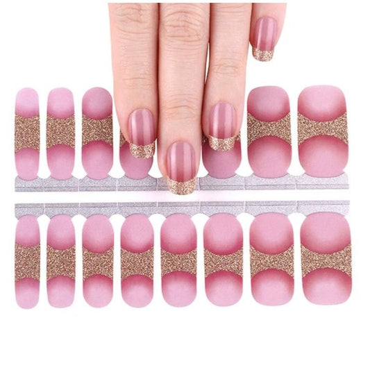 Shade French tips | Nail Wraps | Nail Stickers | Nail Strips | Gel Nails | Nail Polish Wraps - Nailfordable