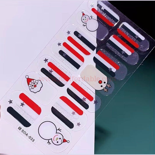 Colors of Chrisrmas | Nail Wraps | Nail Stickers | Nail Strips | Gel Nails | Nail Polish Wraps - Nailfordable