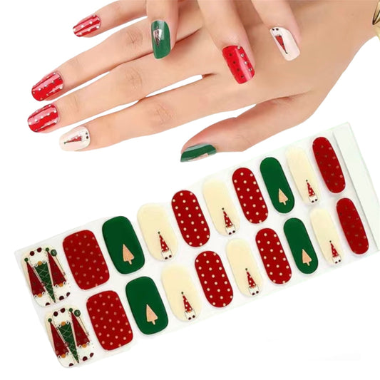 Ready for Christmas | Nail Wraps | Nail Stickers | Nail Strips | Gel Nails | Nail Polish Wraps - Nailfordable