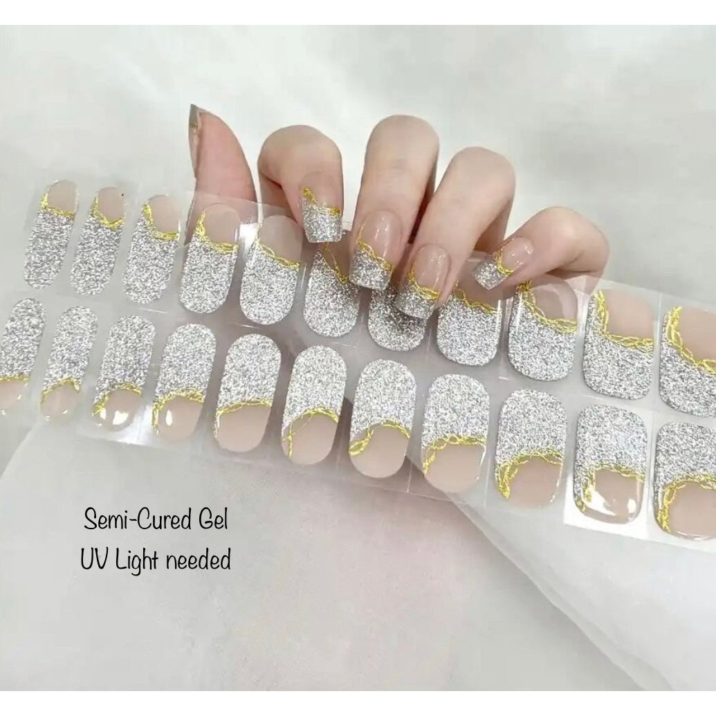 Elegant french tips | Nail Wraps | Nail Stickers | Nail Strips | Gel Nails | Nail Polish Wraps - Nailfordable