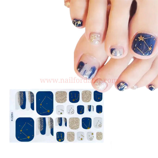 Intergalactic | Nail Wraps | Nail Stickers | Nail Strips | Gel Nails | Nail Polish Wraps - Nailfordable