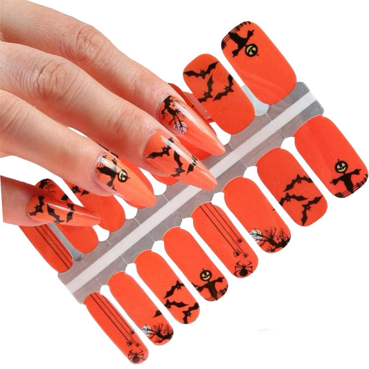 It’s Halloween! | Nail Wraps | Nail Stickers | Nail Strips | Gel Nails | Nail Polish Wraps - Nailfordable