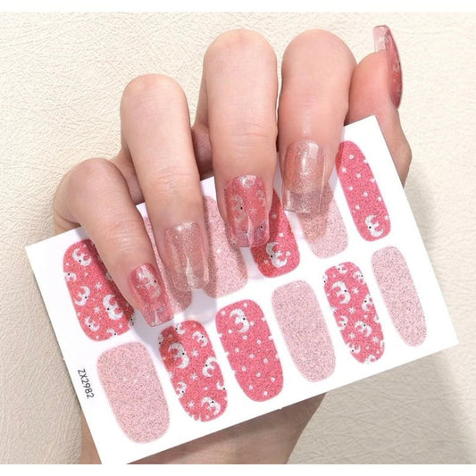 Pink dreams | Nail Wraps | Nail Stickers | Nail Strips | Gel Nails | Nail Polish Wraps - Nailfordable