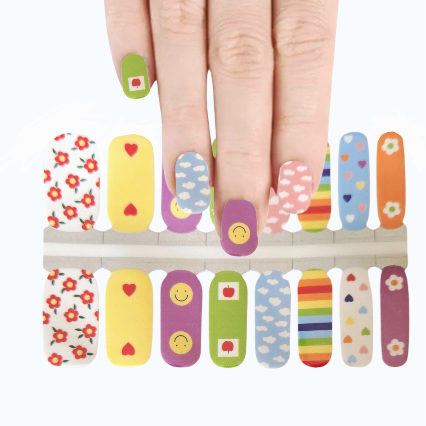 Teacher's day | Nail Wraps | Nail Stickers | Nail Strips | Gel Nails | Nail Polish Wraps - Nailfordable
