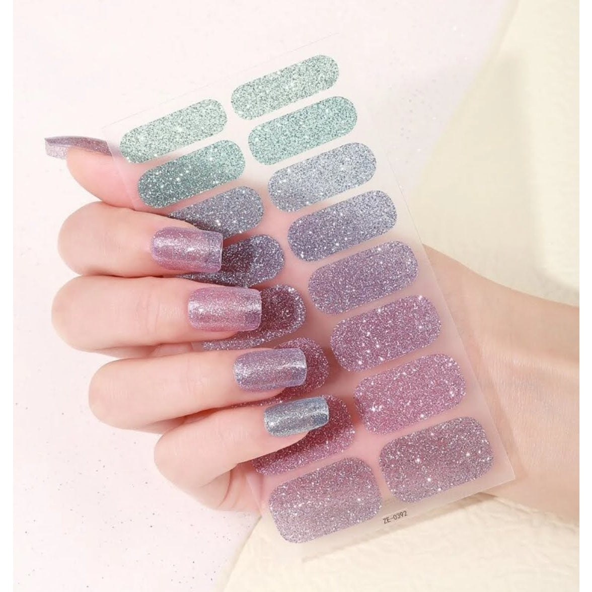 Tint shade | Nail Wraps | Nail Stickers | Nail Strips | Gel Nails | Nail Polish Wraps - Nailfordable