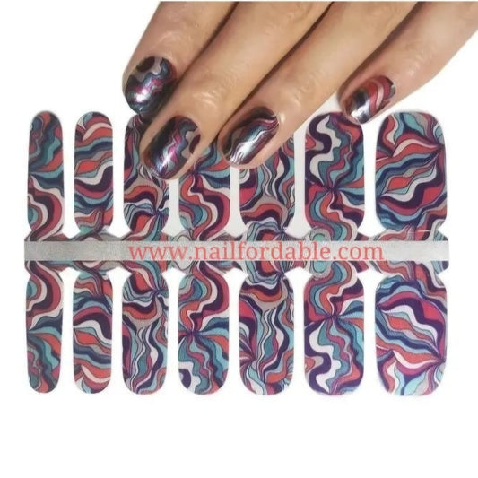 Marble Art | Nail Wraps | Nail Stickers | Nail Strips | Gel Nails | Nail Polish Wraps - Nailfordable