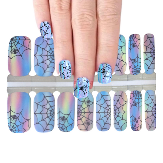 Spiderweb | Nail Wraps | Nail Stickers | Nail Strips | Gel Nails | Nail Polish Wraps - Nailfordable