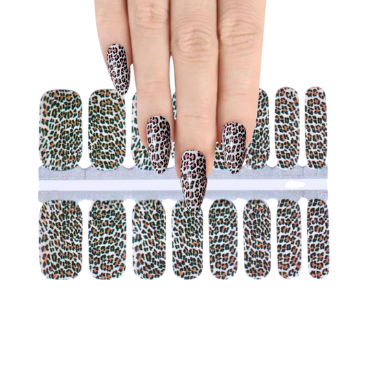Puma Print | Nail Wraps | Nail Stickers | Nail Strips | Gel Nails | Nail Polish Wraps - Nailfordable