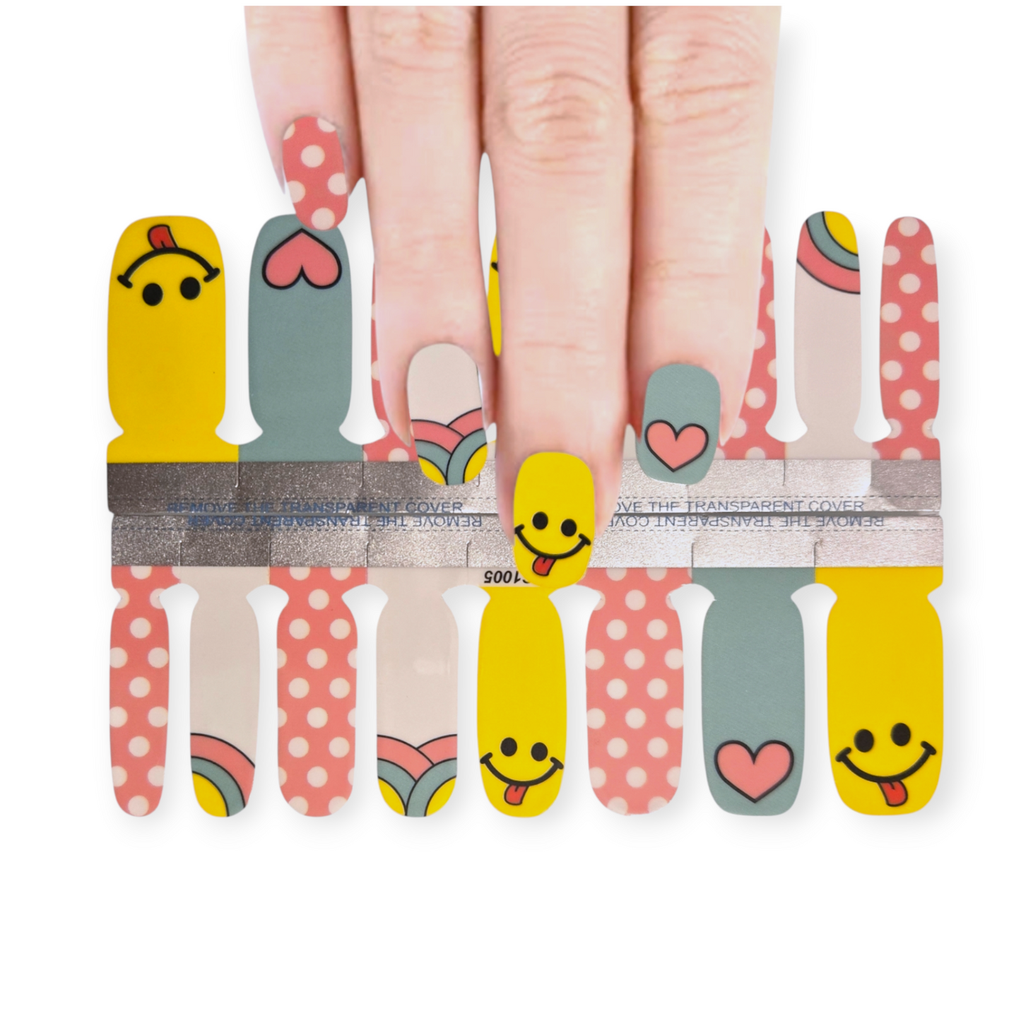 Silly | Nail Wraps | Nail Stickers | Nail Strips | Gel Nails | Nail Polish Wraps - Nailfordable