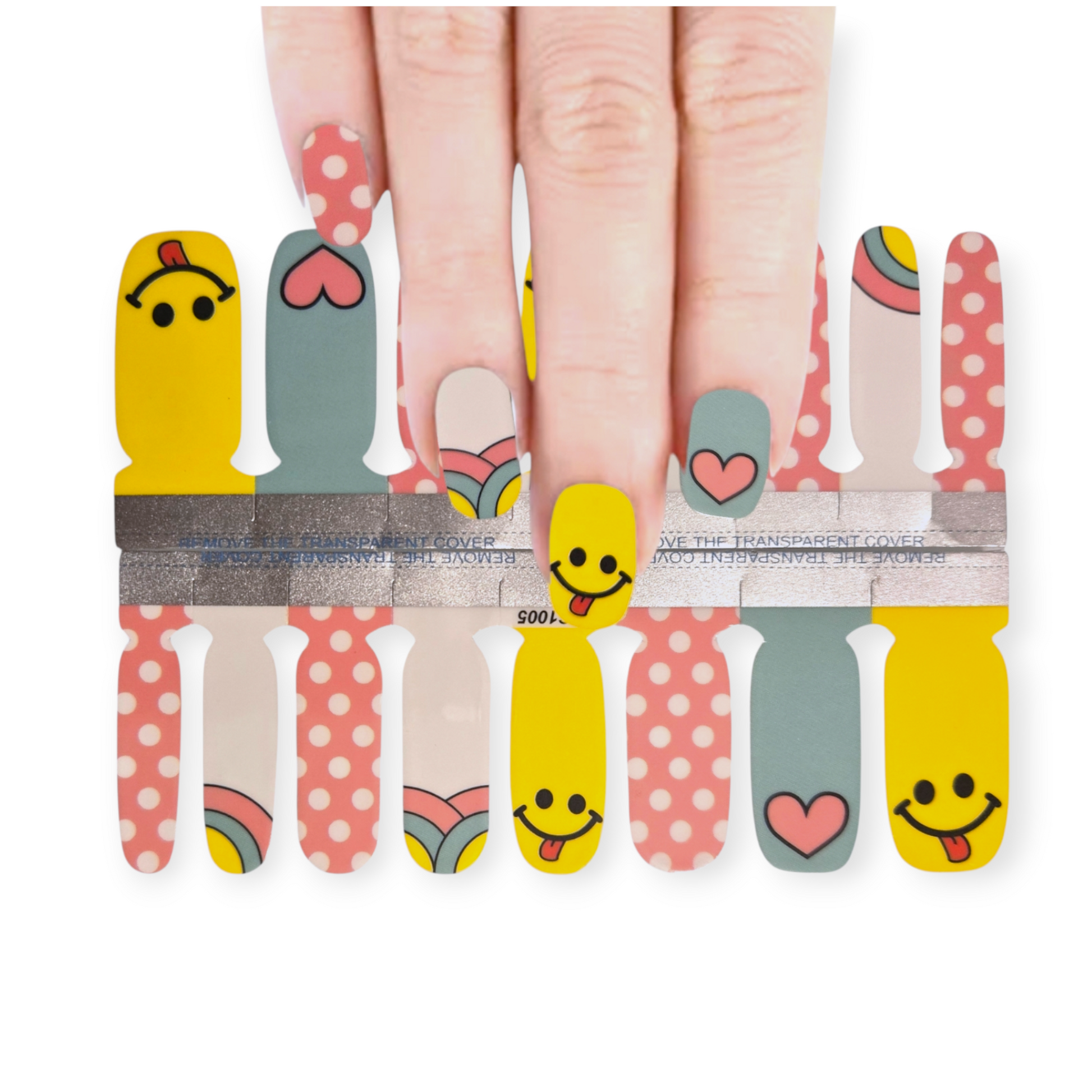 Silly | Nail Wraps | Nail Stickers | Nail Strips | Gel Nails | Nail Polish Wraps - Nailfordable