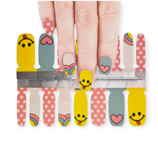 Silly | Nail Wraps | Nail Stickers | Nail Strips | Gel Nails | Nail Polish Wraps - Nailfordable