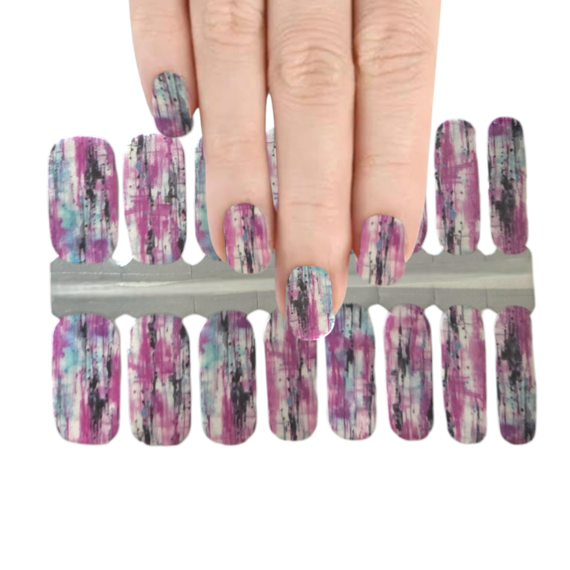 Art mix | Nail Wraps | Nail Stickers | Nail Strips | Gel Nails | Nail Polish Wraps - Nailfordable