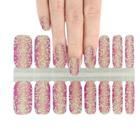 Sparkling sunset | Nail Wraps | Nail Stickers | Nail Strips | Gel Nails | Nail Polish Wraps - Nailfordable