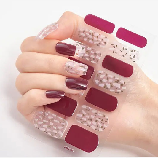 Intense | Nail Wraps | Nail Stickers | Nail Strips | Gel Nails | Nail Polish Wraps - Nailfordable