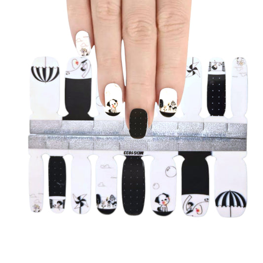 Puppy trip | Nail Wraps | Nail Stickers | Nail Strips | Gel Nails | Nail Polish Wraps - Nailfordable