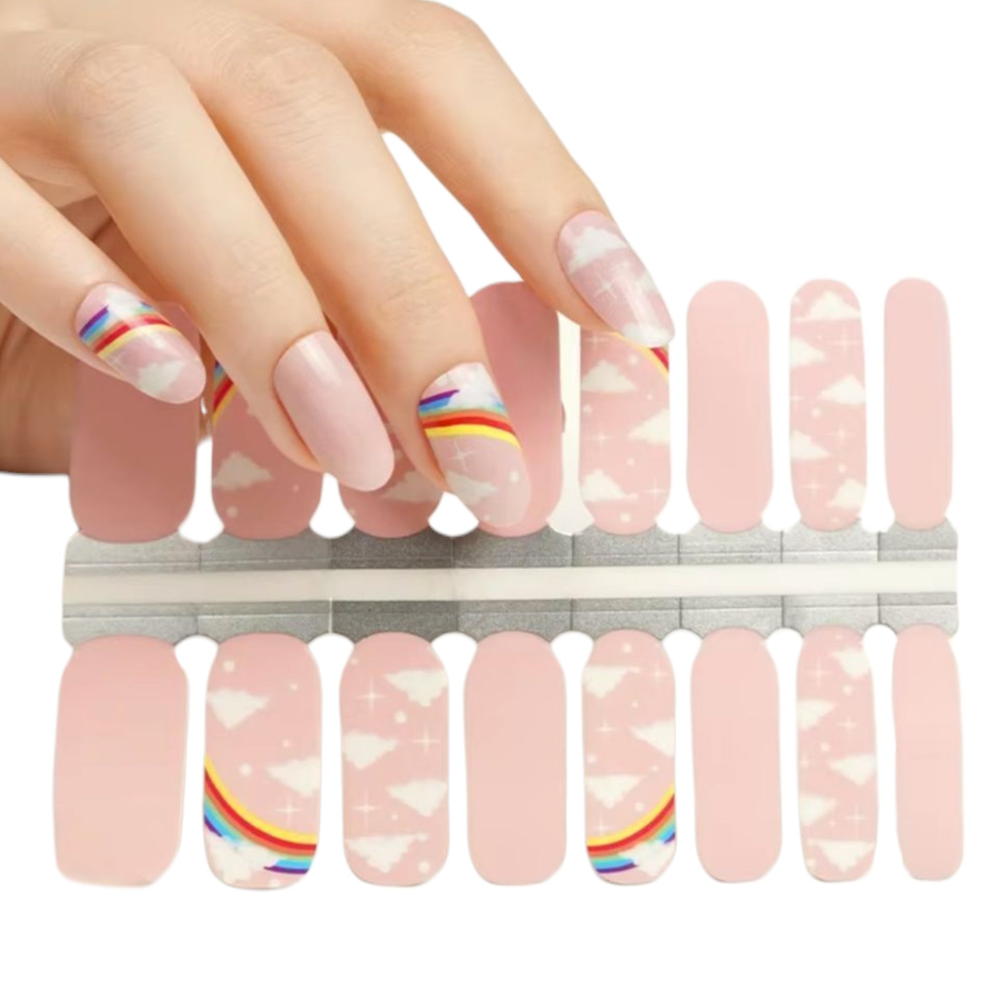 Pink Fantasy | Nail Wraps | Nail Stickers | Nail Strips | Gel Nails | Nail Polish Wraps - Nailfordable