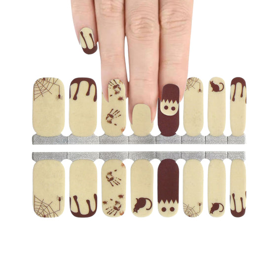 Bloody Halloween | Nail Wraps | Nail Stickers | Nail Strips | Gel Nails | Nail Polish Wraps - Nailfordable