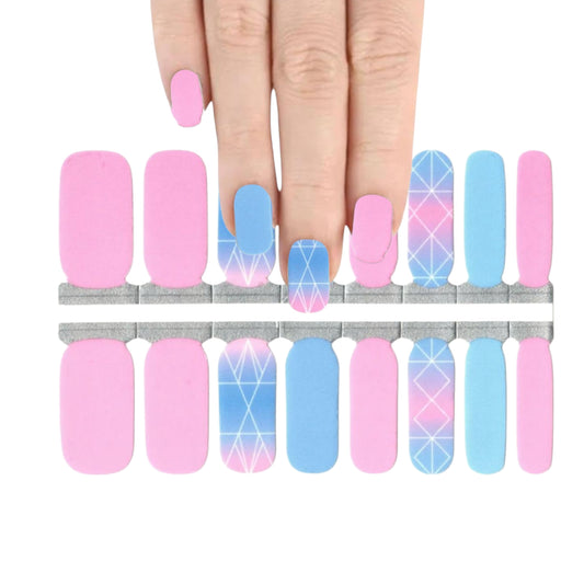 Geometric dimension | Nail Wraps | Nail Stickers | Nail Strips | Gel Nails | Nail Polish Wraps - Nailfordable