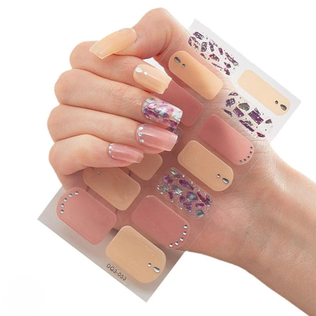 Sharp shapes | Nail Wraps | Nail Stickers | Nail Strips | Gel Nails ...