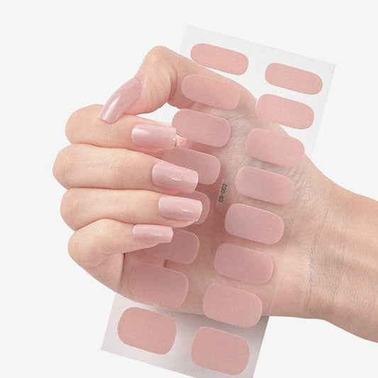 Bubblegum | Nail Wraps | Nail Stickers | Nail Strips | Gel Nails | Nail Polish Wraps - Nailfordable