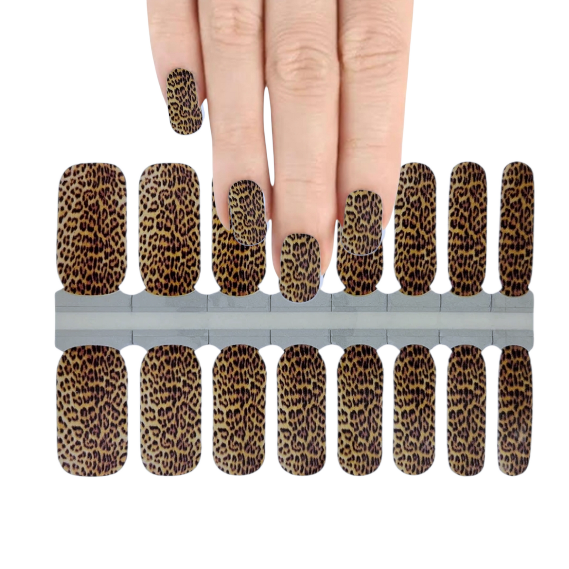 Cheetah skin | Nail Wraps | Nail Stickers | Nail Strips | Gel Nails | Nail Polish Wraps - Nailfordable