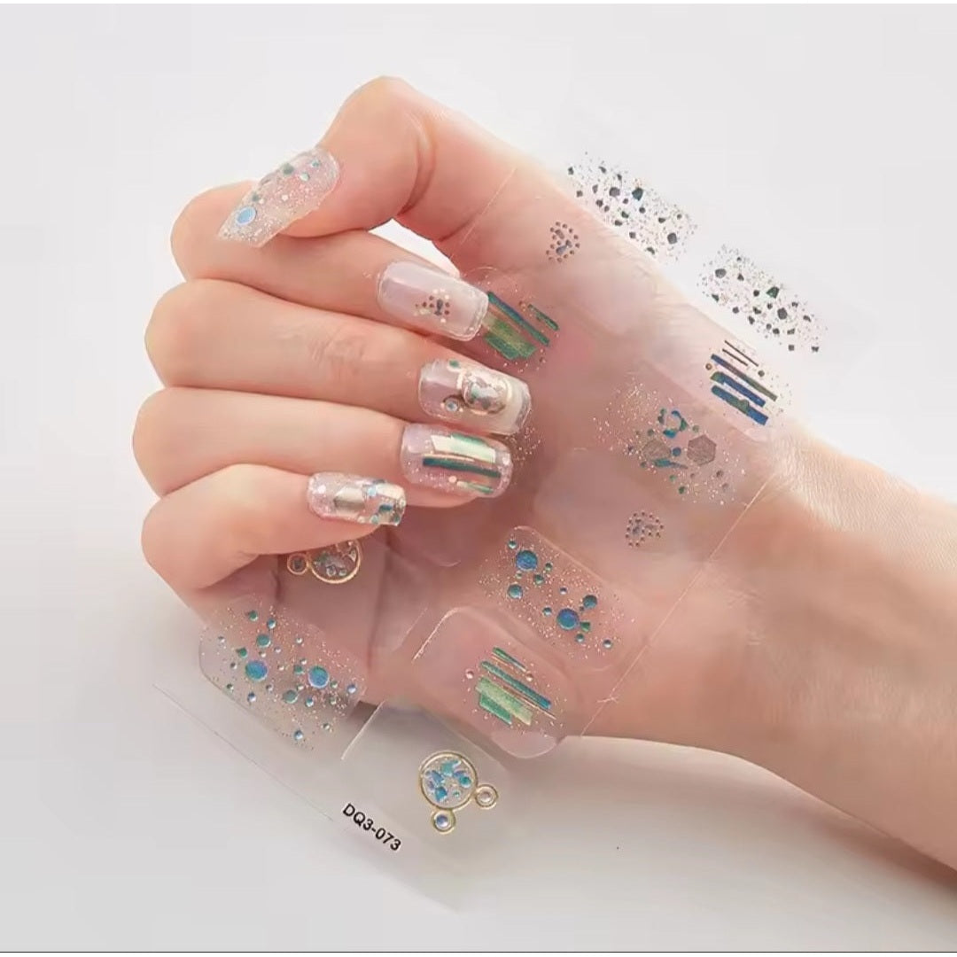 Disney - Gold Mickey | Nail Wraps | Nail Stickers | Nail Strips | Gel Nails | Nail Polish Wraps - Nailfordable