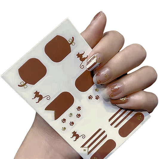 Just cats | Nail Wraps | Nail Stickers | Nail Strips | Gel Nails | Nail Polish Wraps - Nailfordable