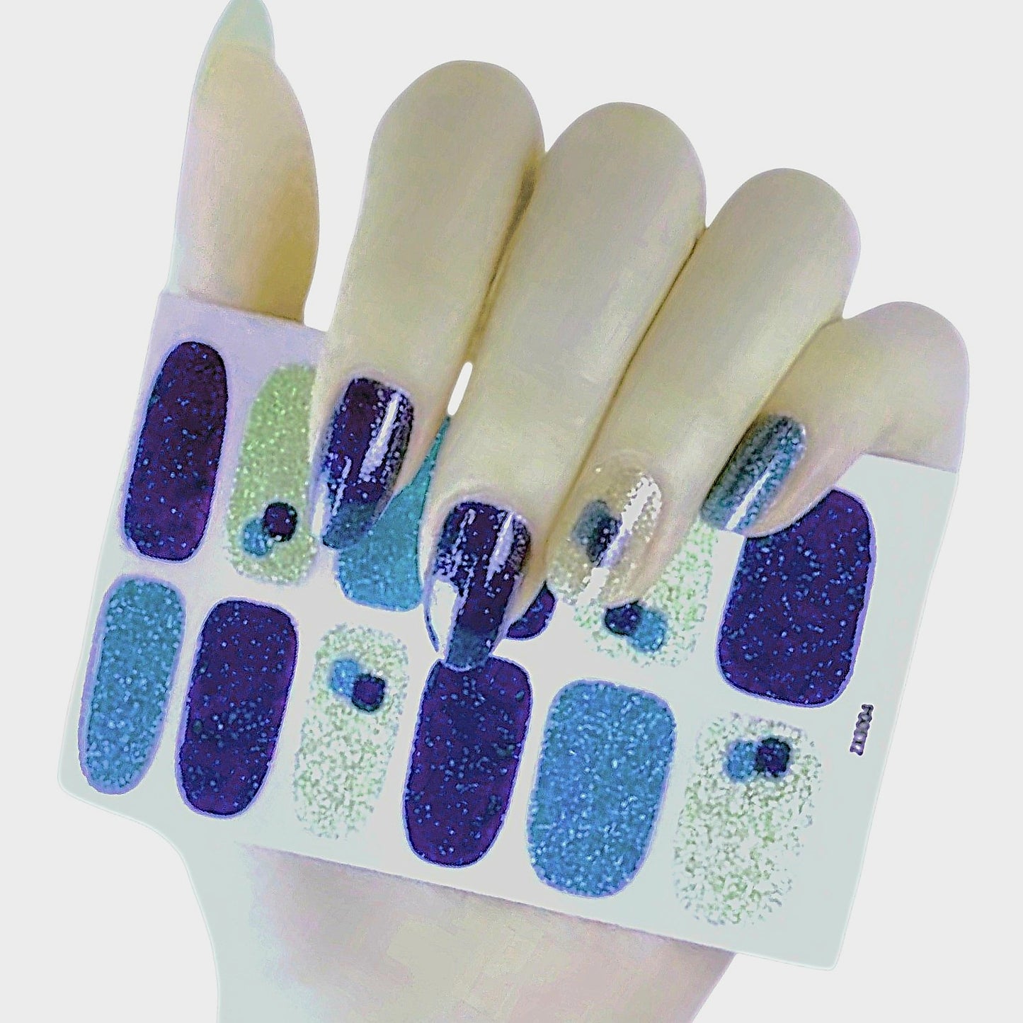 Abstract paint | Nail Wraps | Nail Stickers | Nail Strips | Gel Nails | Nail Polish Wraps - Nailfordable