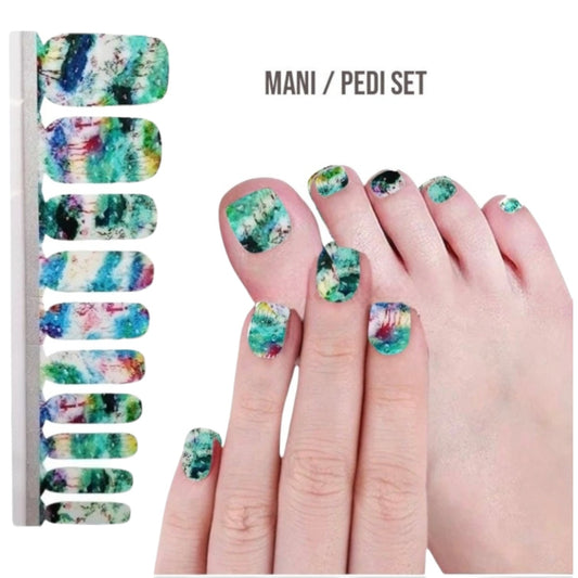 Forest | Nail Wraps | Nail Stickers | Nail Strips | Gel Nails | Nail Polish Wraps - Nailfordable
