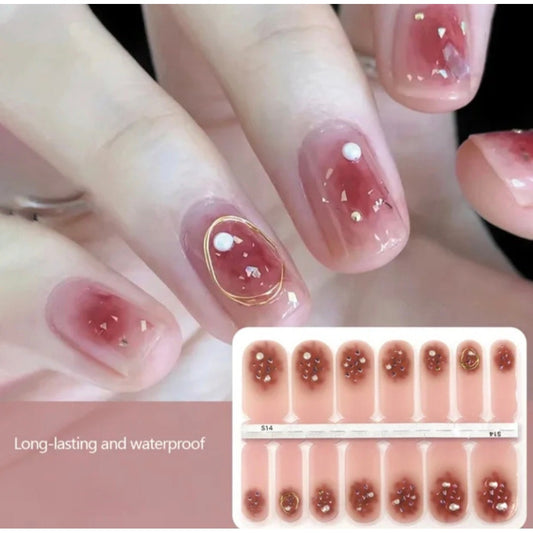 Unknown zone Crystal Wraps | Nail Wraps | Nail Stickers | Nail Strips | Gel Nails | Nail Polish Wraps - Nailfordable