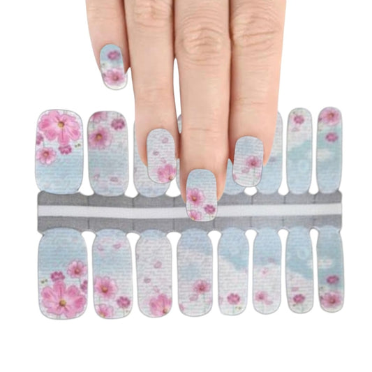 Spring Love letter | Nail Wraps | Nail Stickers | Nail Strips | Gel Nails | Nail Polish Wraps - Nailfordable