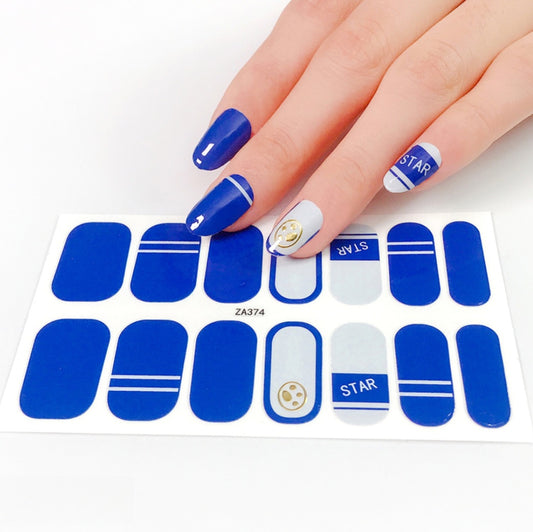 Star | Nail Wraps | Nail Stickers | Nail Strips | Gel Nails | Nail Polish Wraps - Nailfordable