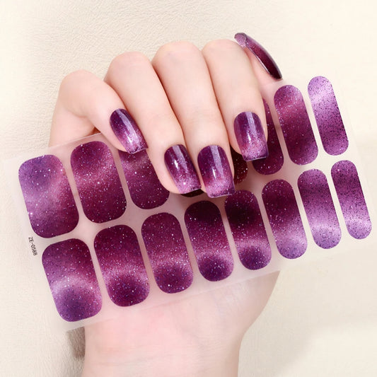 Night rings | Nail Wraps | Nail Stickers | Nail Strips | Gel Nails | Nail Polish Wraps - Nailfordable