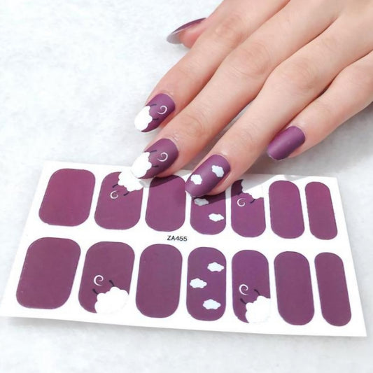 Counting sheeps | Nail Wraps | Nail Stickers | Nail Strips | Gel Nails | Nail Polish Wraps - Nailfordable