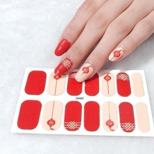 Oriental | Nail Wraps | Nail Stickers | Nail Strips | Gel Nails | Nail Polish Wraps - Nailfordable
