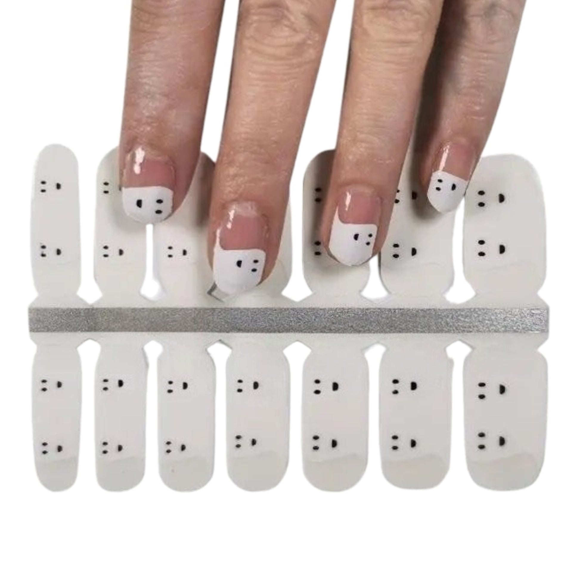Ghosts tips | Nail Wraps | Nail Stickers | Nail Strips | Gel Nails | Nail Polish Wraps - Nailfordable