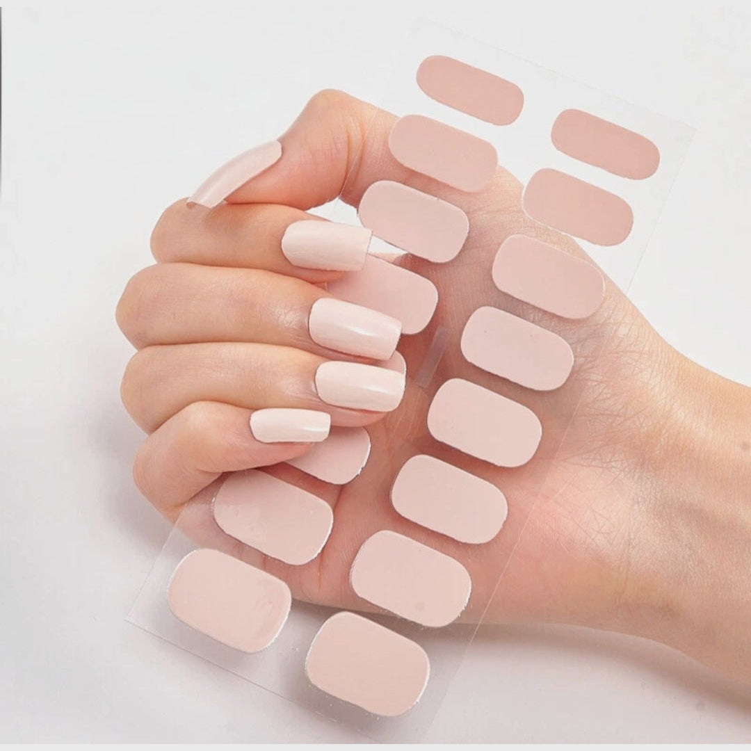 Bubblegum | Nail Wraps | Nail Stickers | Nail Strips | Gel Nails | Nail Polish Wraps - Nailfordable